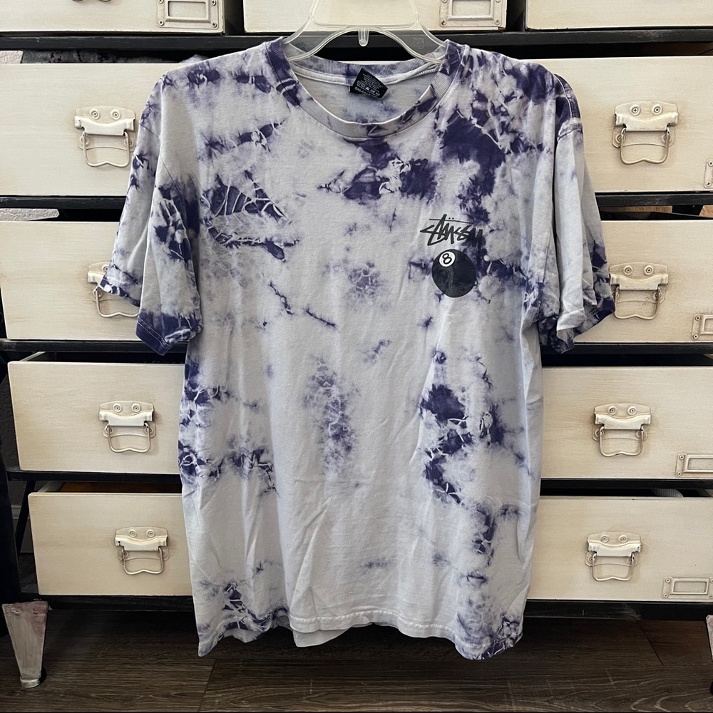 stussy tie die tshirt